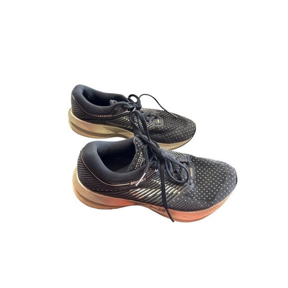 Brooks Levitate Womens black running sneakers  shoes size 6B SKU 8808 - Picture 4 of 14